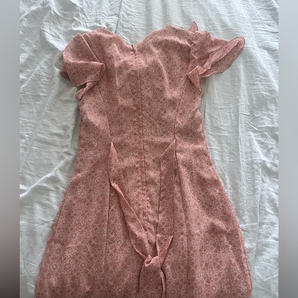 Vintage Scott McClintock long maxi dress with floral detail size 6 - Picture 3 of 13